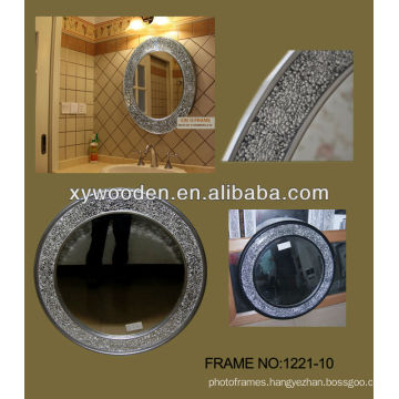 Modern Mosaic Mirror Beauty Salon Mirrors round shinning